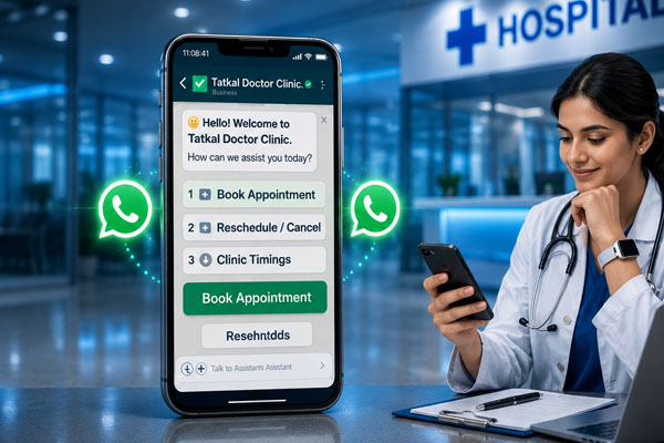 Top Benefits of Automating Hospital Appointments via WhatsApp in India